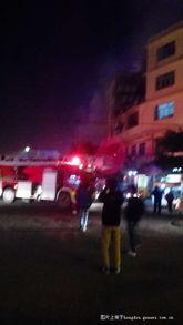 玉林最新火災爆料視頻,現場慘烈，救援行動緊張進行中